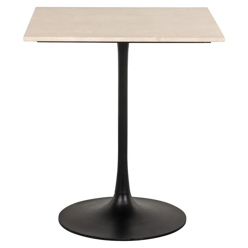 Tavolo Square Marble Bistro Table 70cm - Onyx
