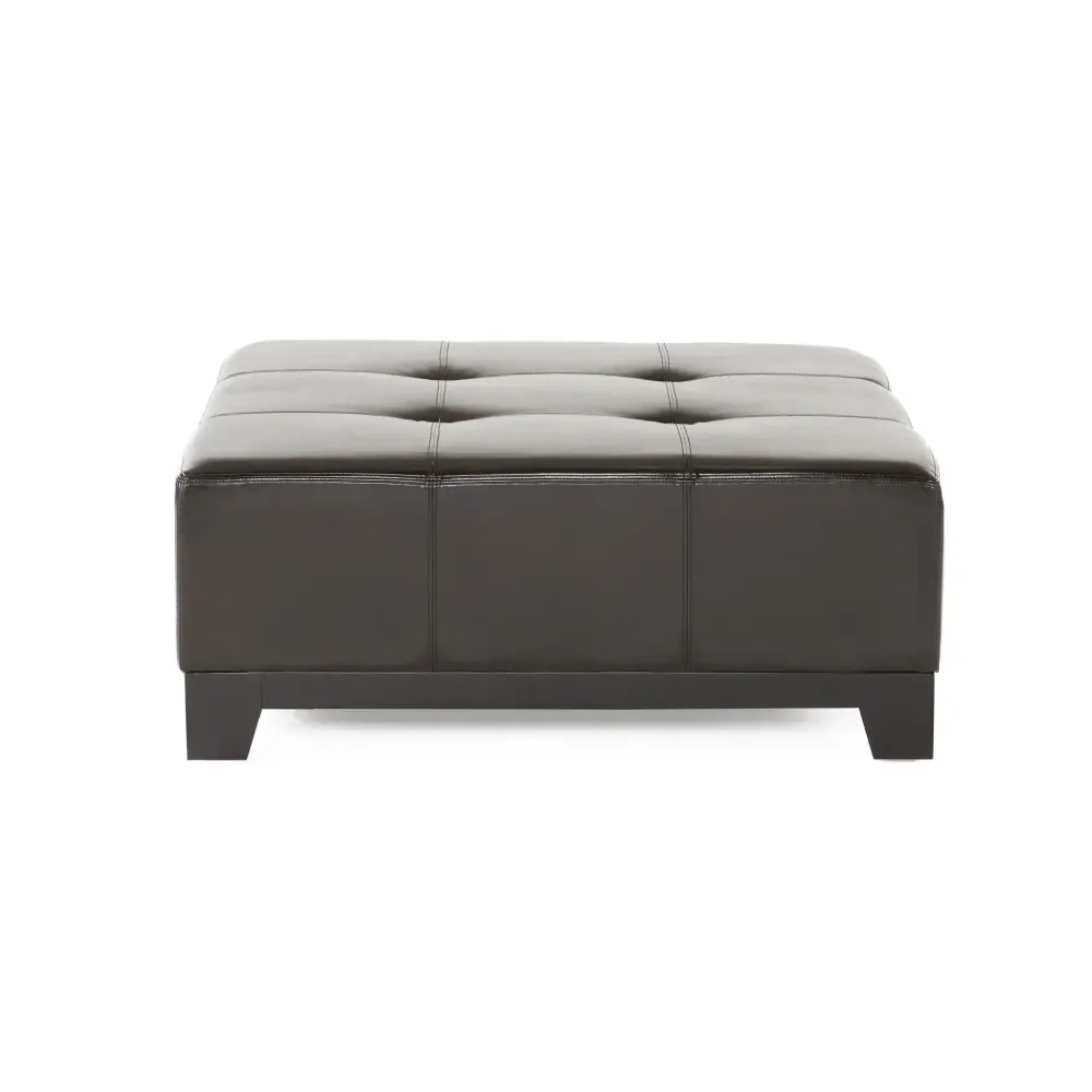 Darlington - Ottoman Coffee Table - Espresso Chestnut
