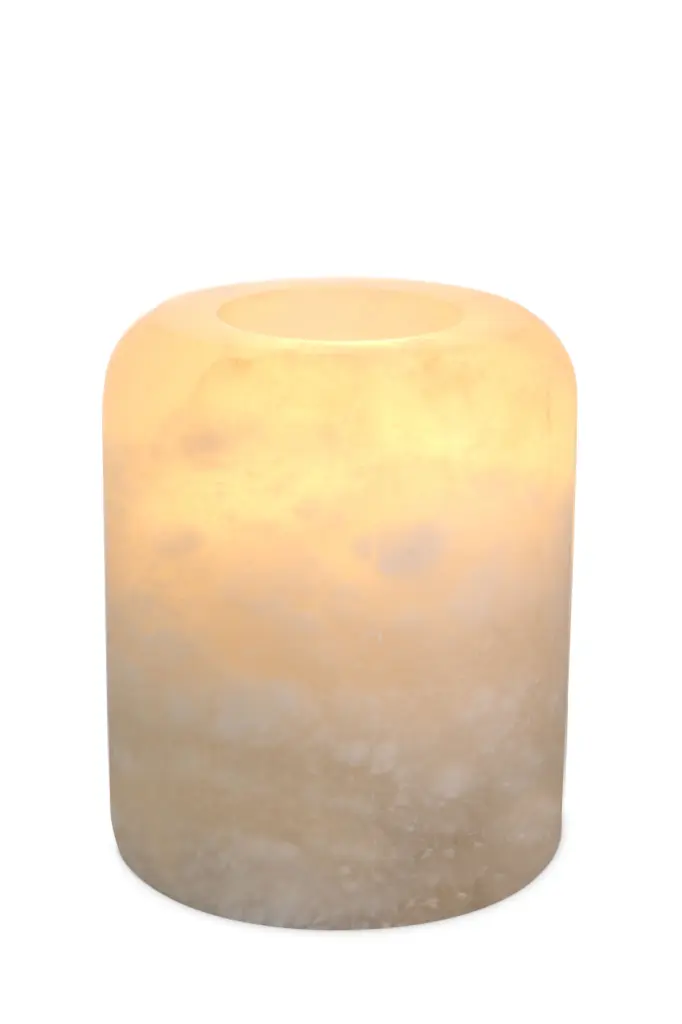 Alabaster Tealight Holder S Eichholtz Intense - Elegant Home Decor Candle Holder