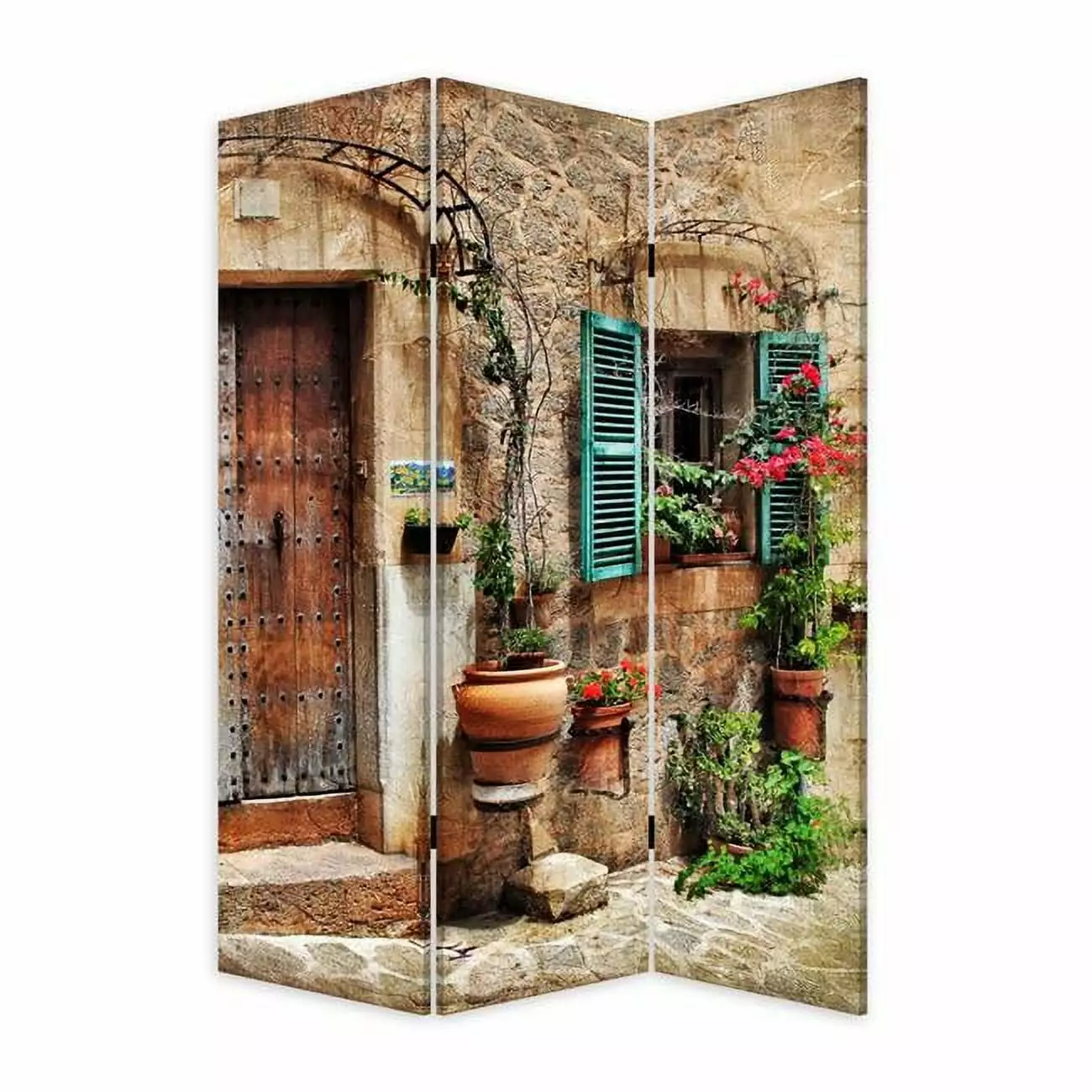 72 x 48 Algarve Screen Room Divider Jagged Designs