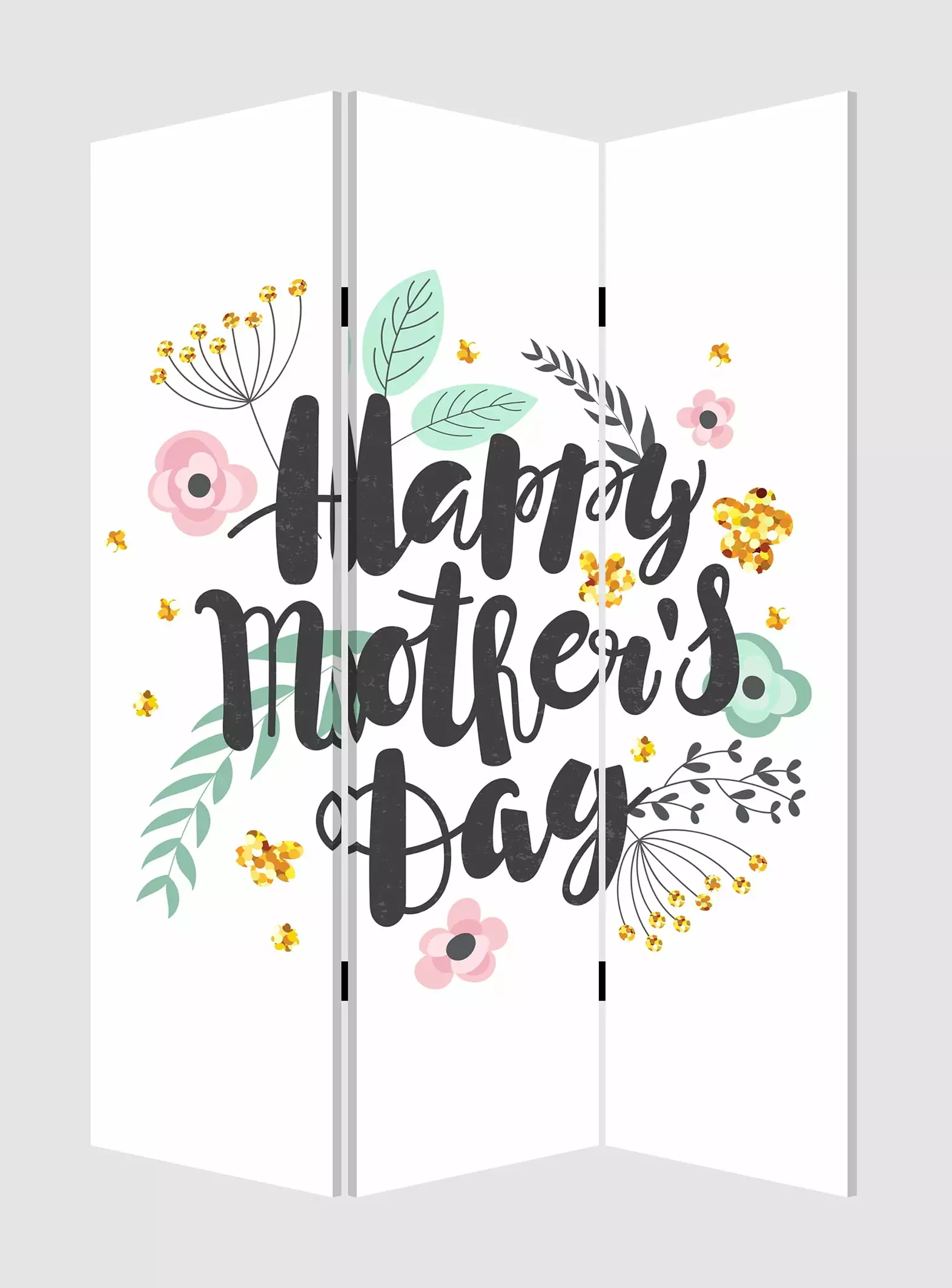 Screen Gems Mother's Day Decorative Room Divider SG-397 Themed Folding Screen