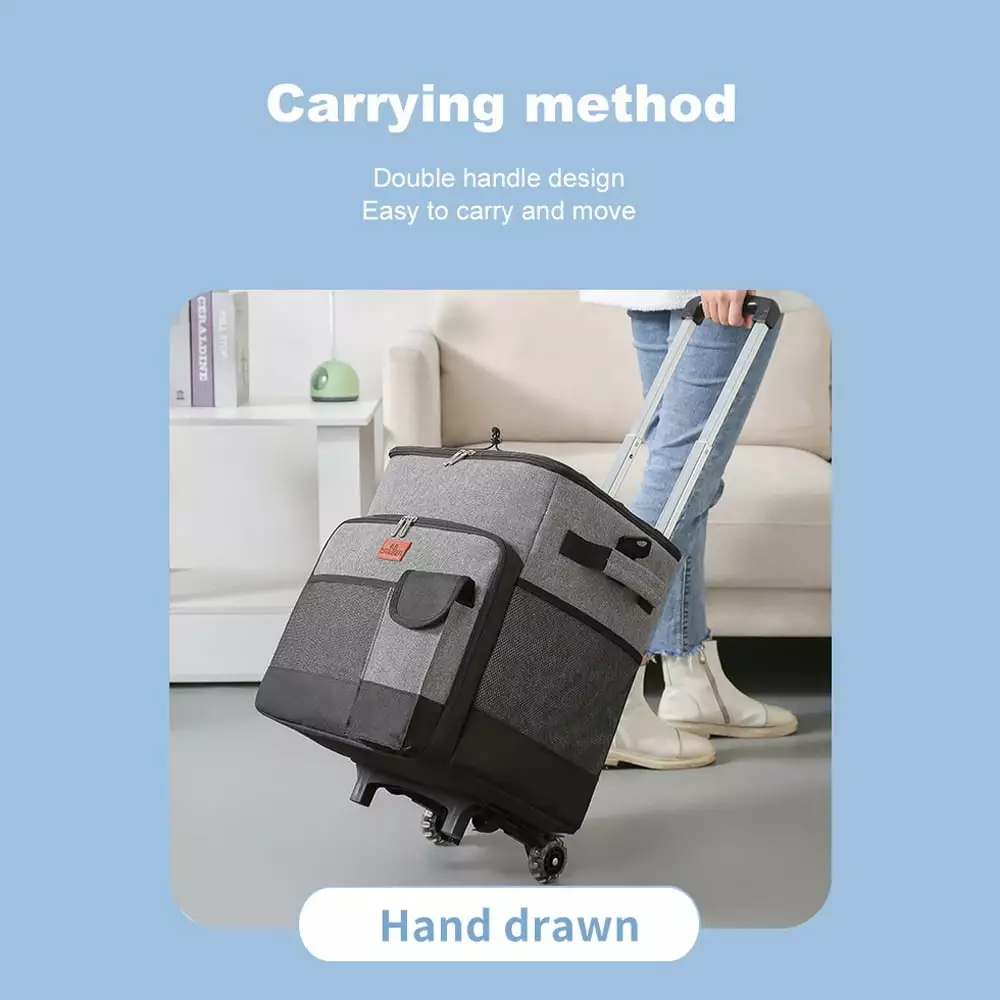 35L Leakproof Thermal Waterproof Picnic Portable Cooler Rod Outdoor Use