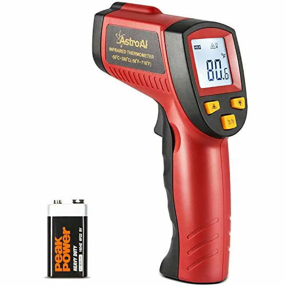 AstroAI Digital Infrared Thermometer Laser Temperature Gun Cooking and BBQ