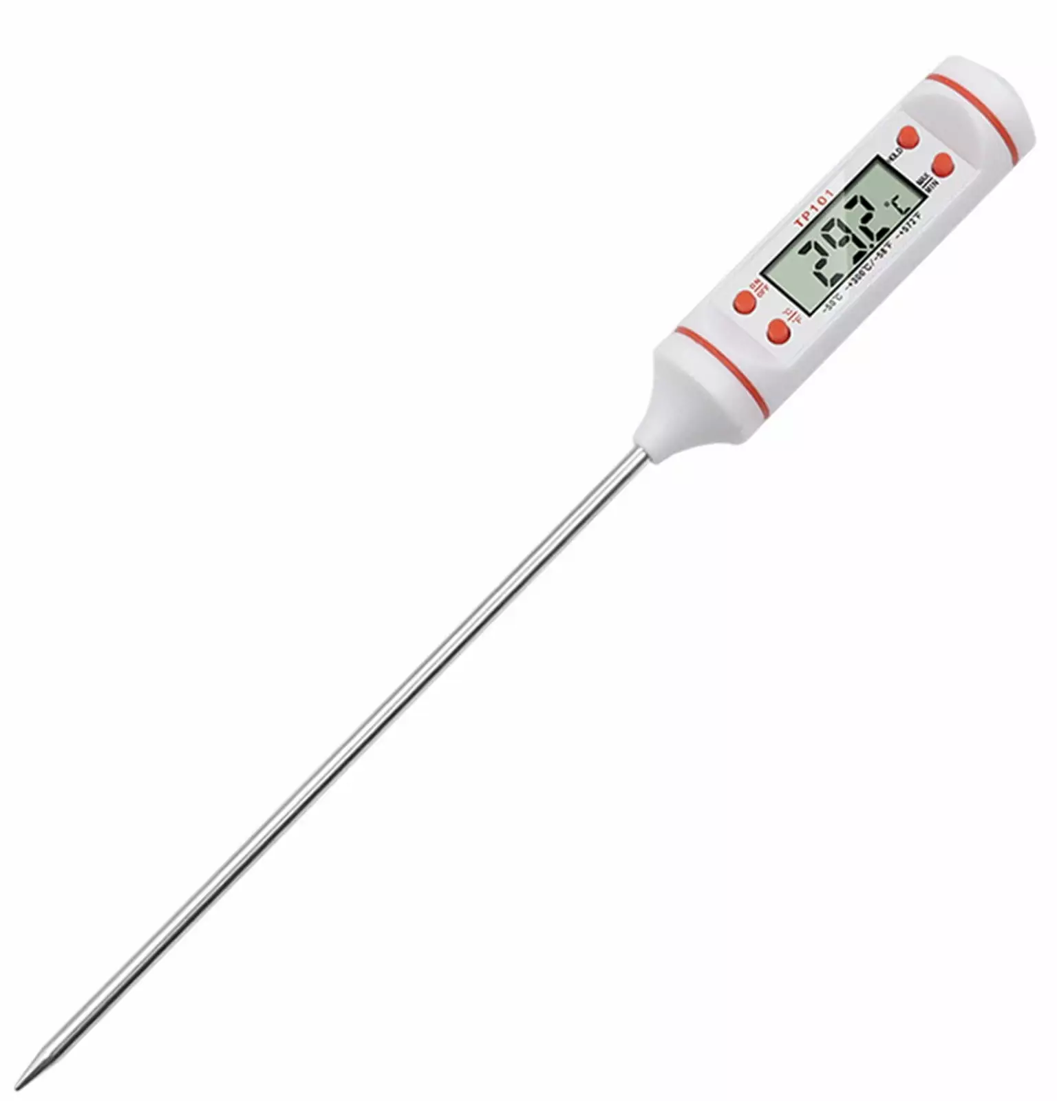 Instant Read Digital Meat Thermometer Super Long Probe Grill, Candy, Kitchen, BBQ