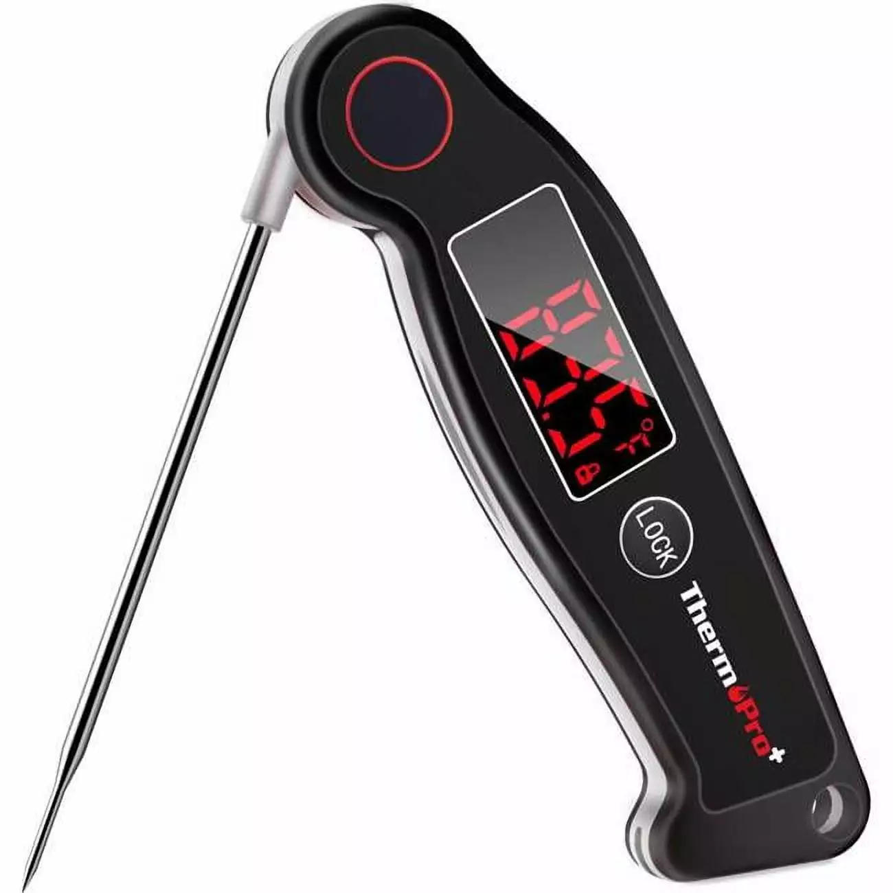 ThermoPro TP19W Waterproof Digital Meat Thermometer Food Candy Cooking Grill Kitchen Thermometer Magnet and LED Display