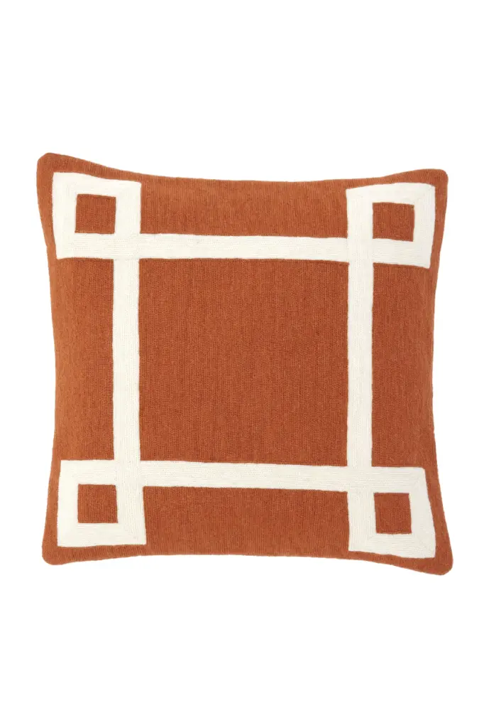 Eichholtz Hartley Orange Pillow Accent Cushion Sofa Bed