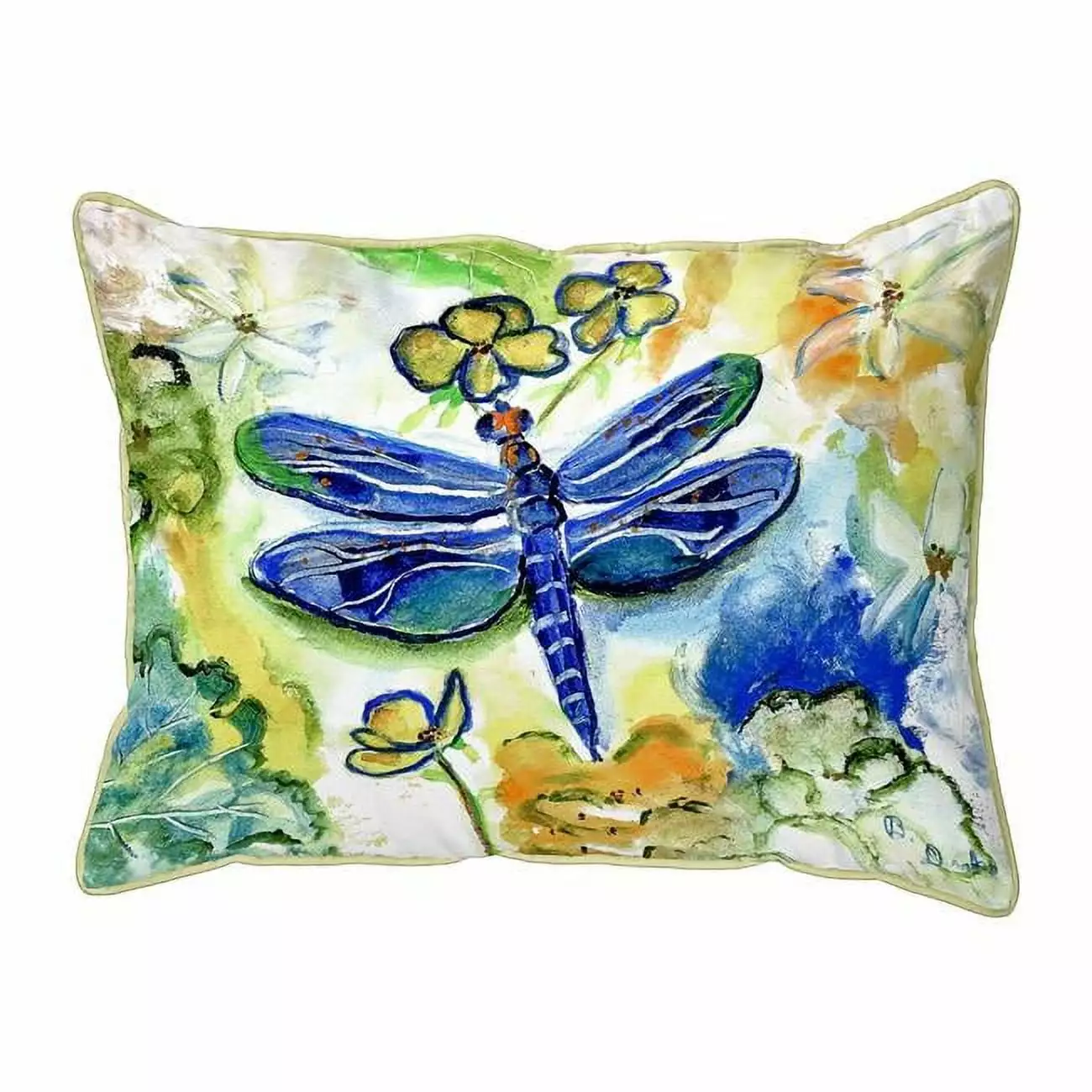 16 x 20 Dragonflys Garden Large Pillow Home Decor Jensen Distribution