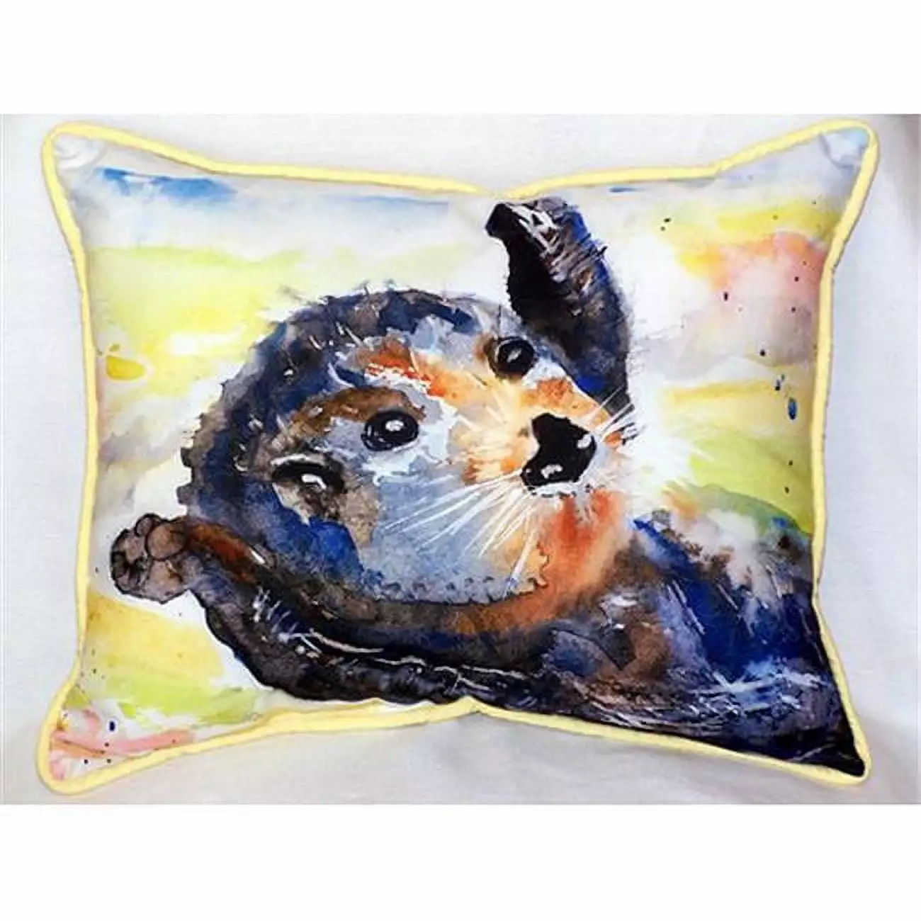 Otter Large Indoor Outdoor Pillow 16x20 - Durable Decorative Throw Pillow Sofa, Bed, Patio Jensen Distribution