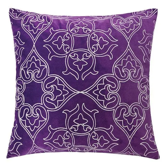 Kyla Purple 20x20 Decorative Throw Pillow Soft Living Room Accent