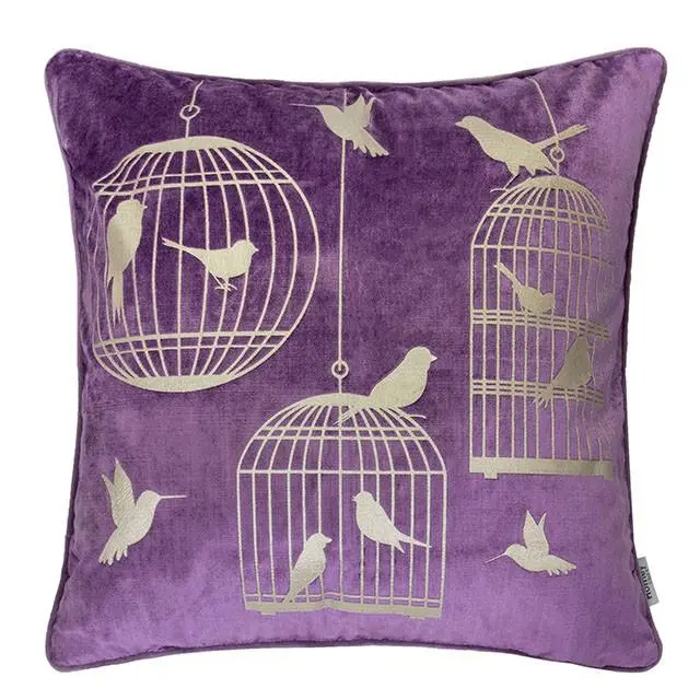 Rina Purple 20x20 Inch Pillow - Vibrant Decorative Throw Pillow Couch or Bed