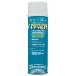 Tile and Grout Cleaner 18 oz Aerosol Deep Cleaning and Stain Removal Various