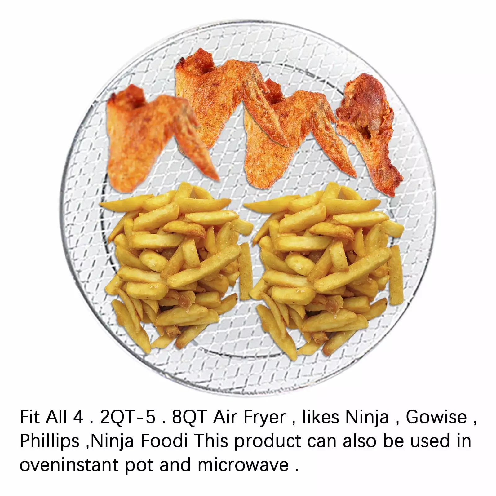Binquireet Fryer Air Fryer Toaster Oven Accessories Toaster Oven Fryer Basket Replacement Cwcwfhzh