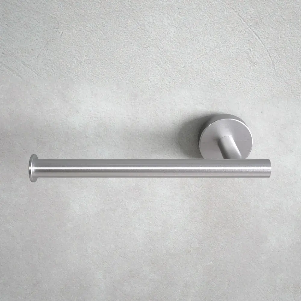 Toilet Roll Holder - Textured Steel