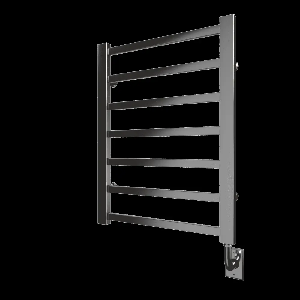Tuzio Milano Hardwired or plug Towel Warmer - 23.5"w x 31"h Non-Slip Base | 5-Year Warranty