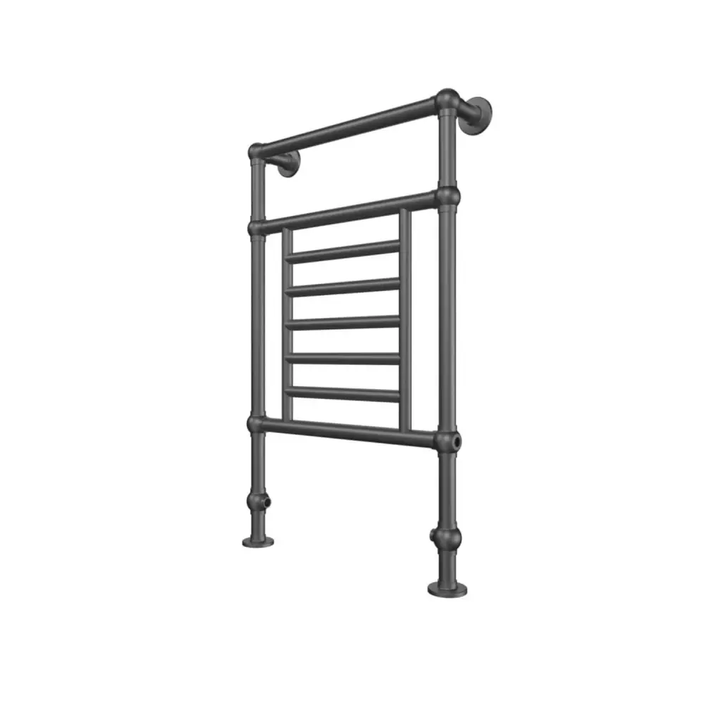 Tuzio Thames Hardwired or plug Floor Standing Towel Warmer - 23.5"w x 38"h