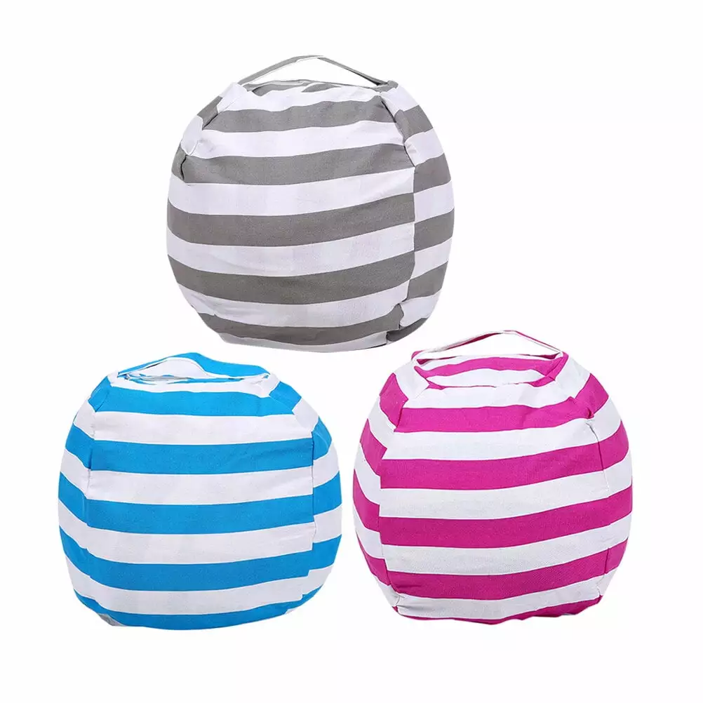 Storage Handbag Plush Toy Sofa Cushion Kids Organizer Stuffed Animals Bean Child Erjinpenm