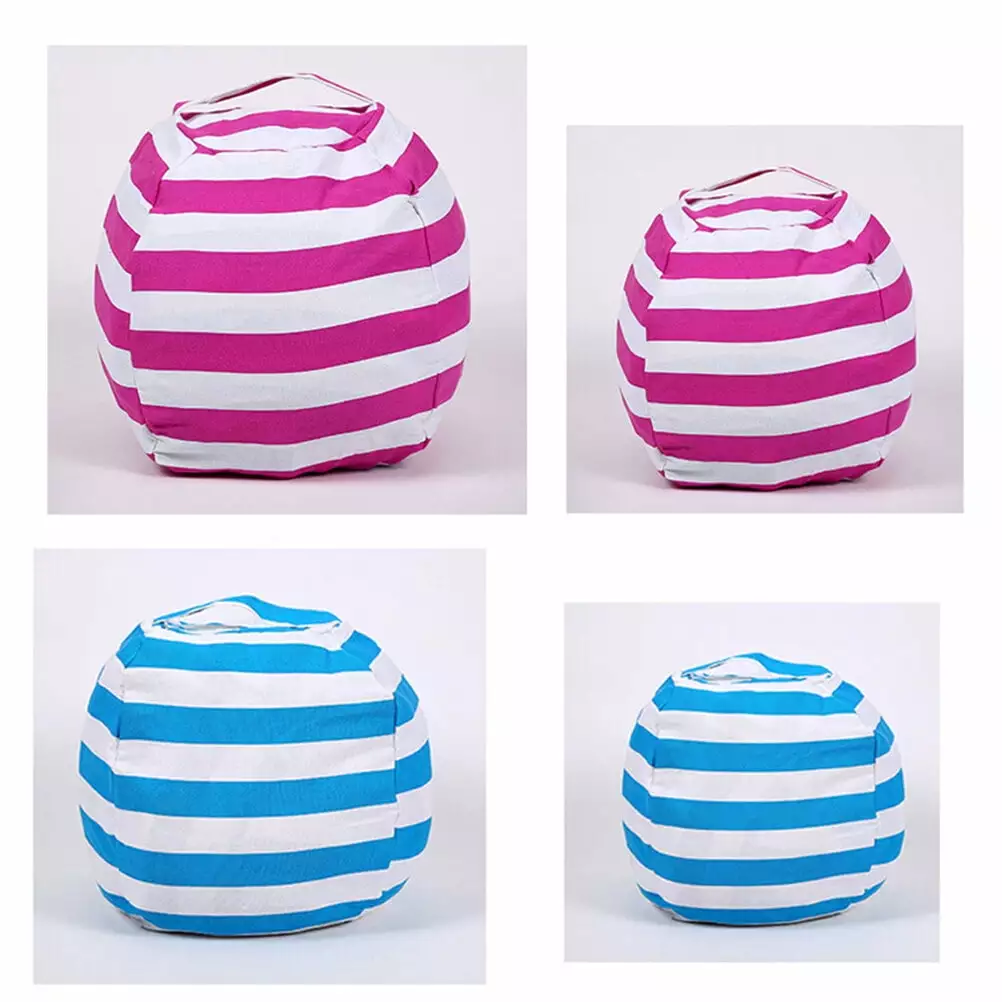 Storage Handbag Plush Toy Large Capacity Organizer Child Sofa Cushion Clothes Stuffed Animals Kids Bean Shangfeng