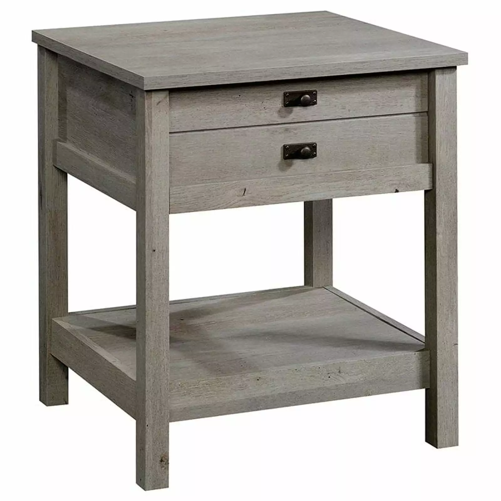 Pemberly Row 1 Drawer Nightstand Mystic Oak Bedside End Table