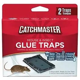Mouse and Insect Glue Trap 2-Pack Pest Control Various