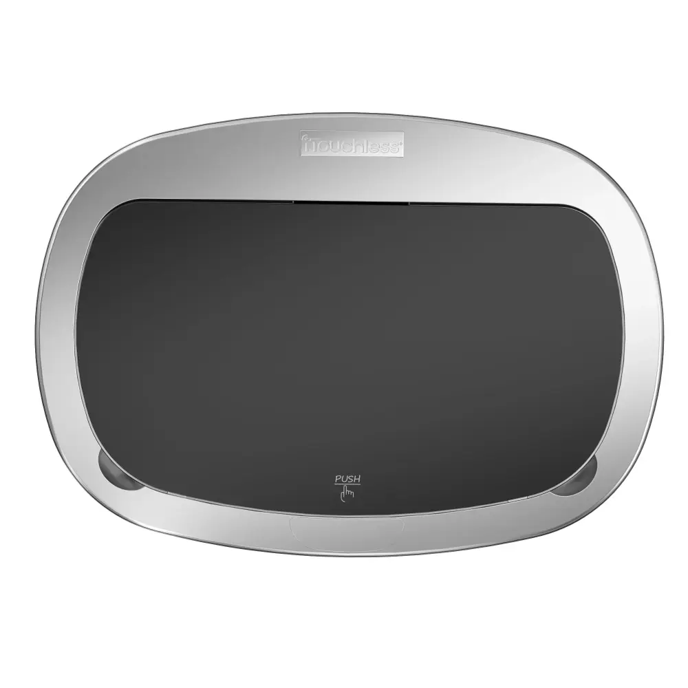 Lid Cover 13 Gal Oval Press Top Trash Can UL Certified