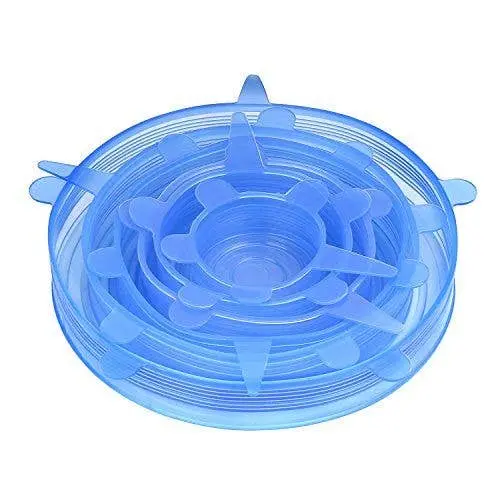 Zero Waste Silicone Stretch Lids | 13 Gallon Capacity