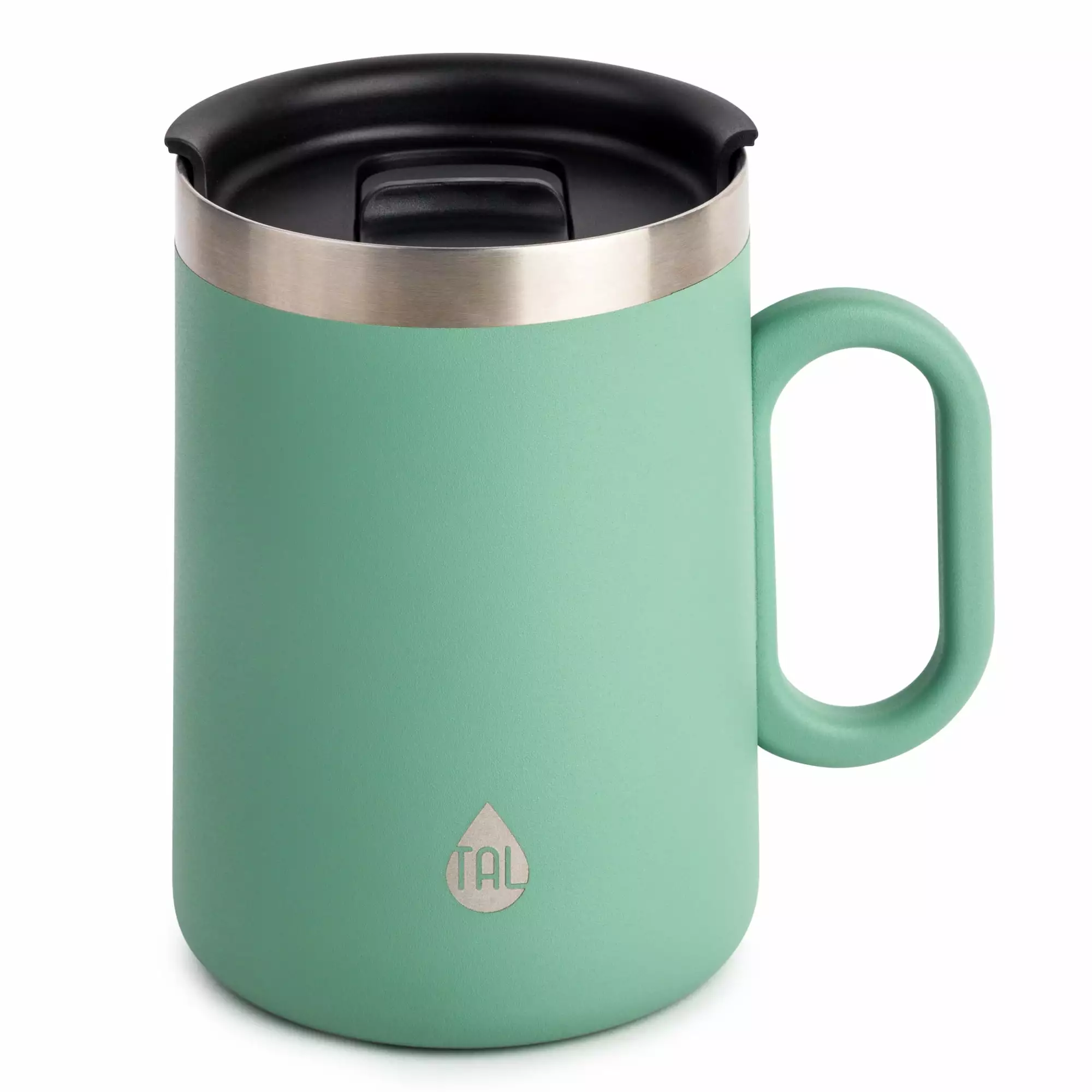 TAL 15oz Stainless Steel Brew Coffee Mug Sage