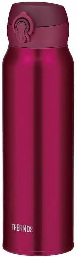 Thermos 0.75L Vacuum Insulated One Touch Open Travel Mug Ruby Red