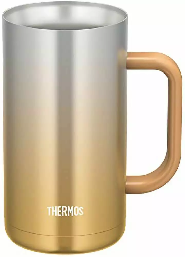 Thermos Vacuum Insulated Mug 720ml Sparkling Gold Stainless Steel