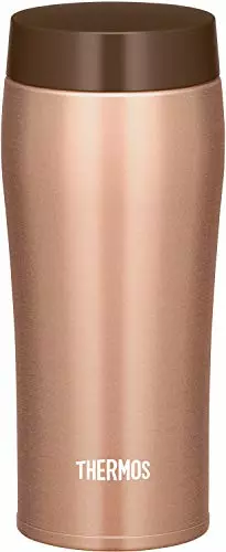 Thermos Water Bottle Vacuum Insulated Mobile Tumbler Bronze 360ml Stainless Steel