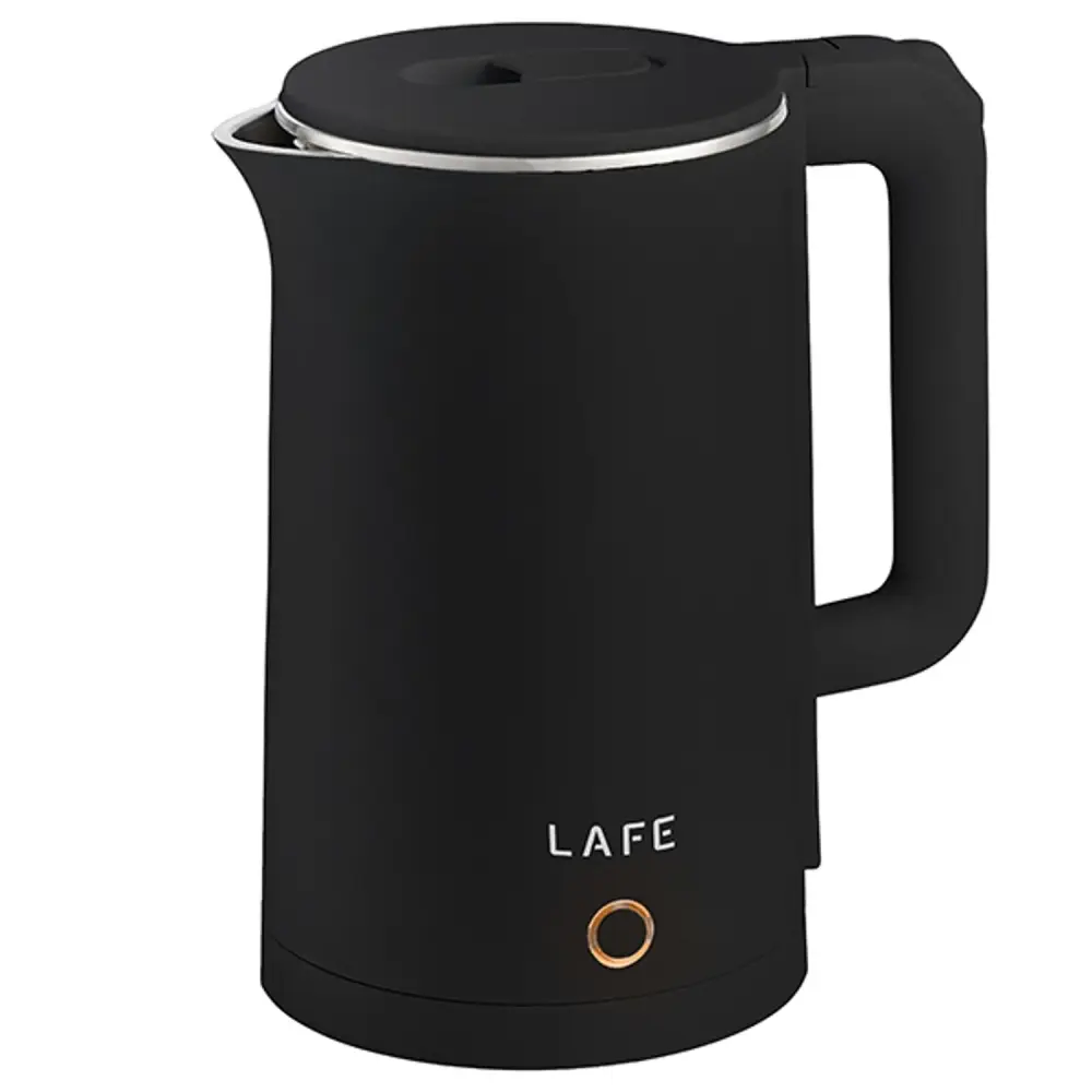 Lafe electric kettle, twofold wall, 1800W 1.8L, Double Wall