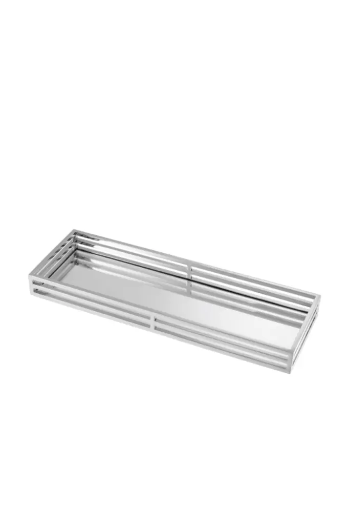 Eichholtz Ersa Silver Serving Tray Stylish Home Decor