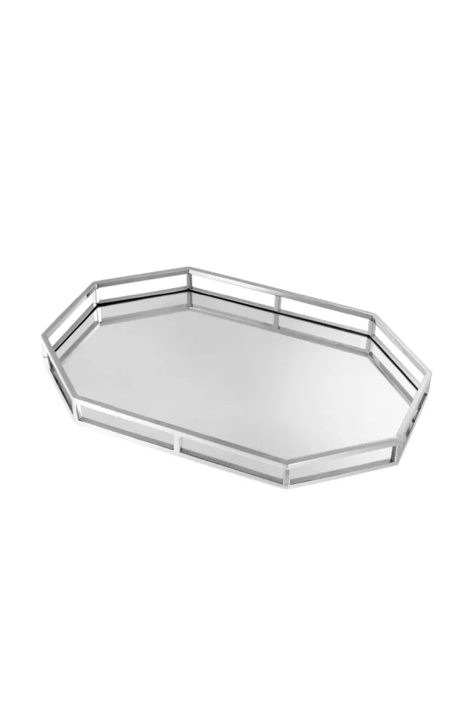 Eichholtz Pelagos Silver Tray Luxury Decorative Tray