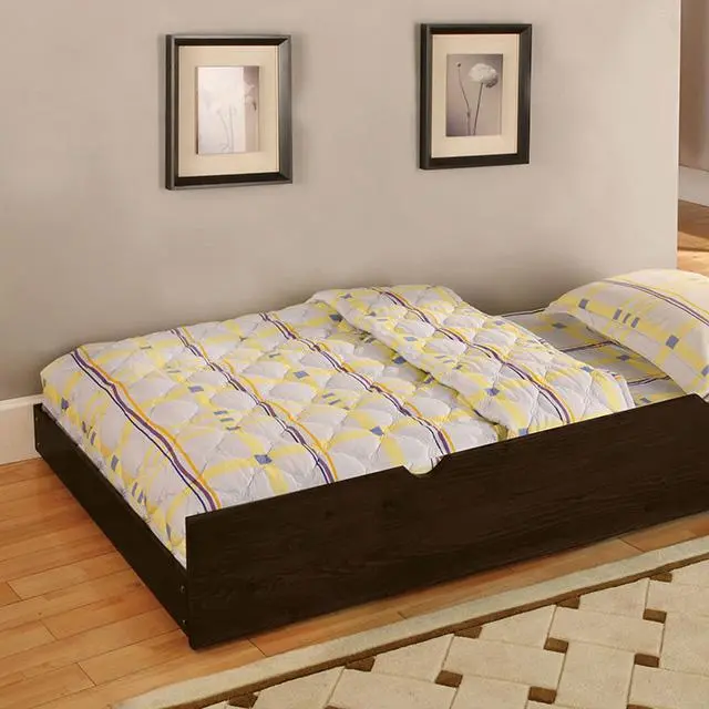 Omnus Trundle Bed Pull-Out Mattress Compact Spaces