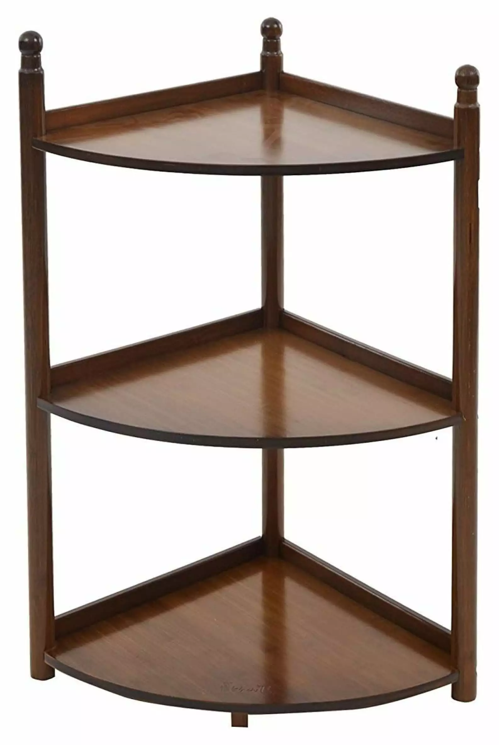 3 Tier Corner Shelf Turn-n-Tube Corner Rack Tower Organizer Display Unit Shelves Living Room Book Storage Kitchen Bath Roo...