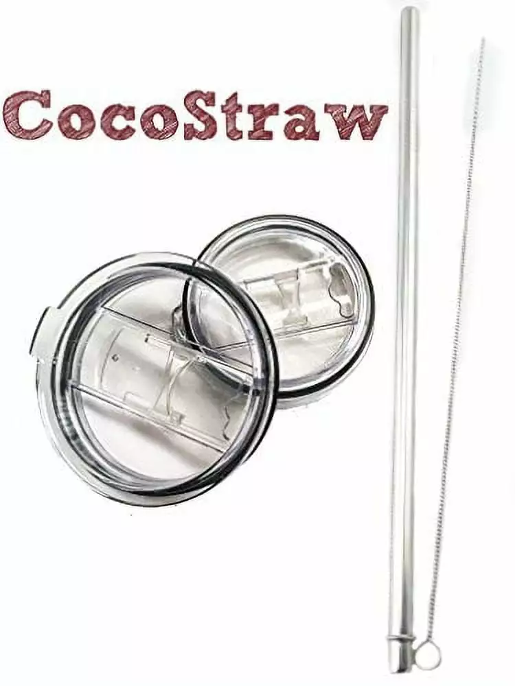 Replacement Lid 30oz Stainless Steel Straw Yeti Ozark RTIC Tumblers