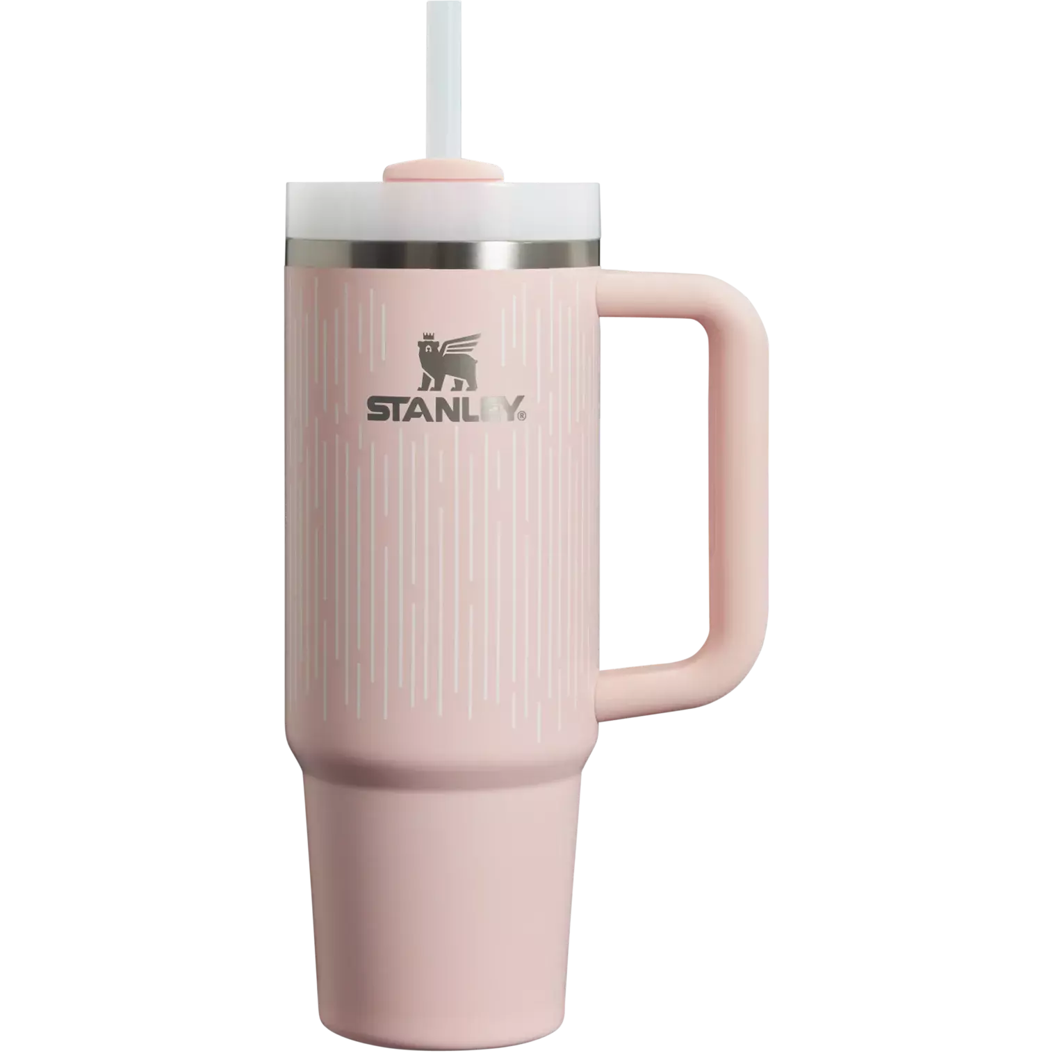 CLEAN SLATE QUENCHER H2.0 FLOWSTATE TUMBLER 40 OZ Soft Rain Bloom Stainless Steel Vacuum Insulated Cup Straw