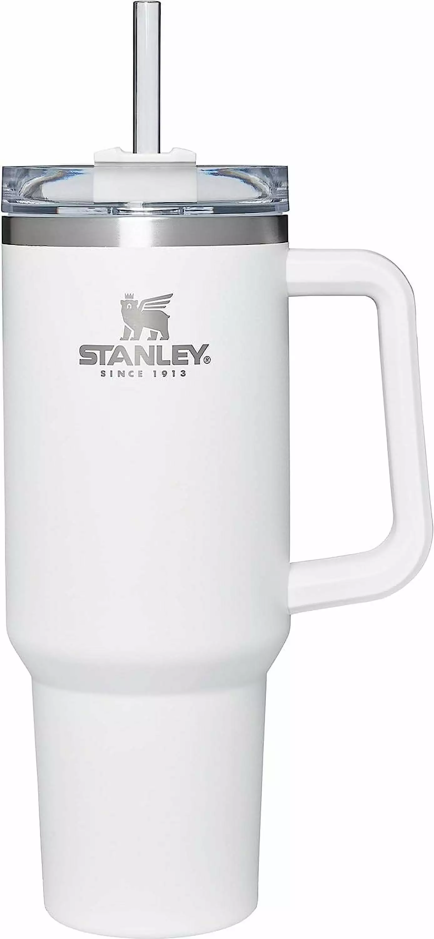 Stanley 40 oz Adventure Quencher Tumbler White Insulated Stainless Steel Cup