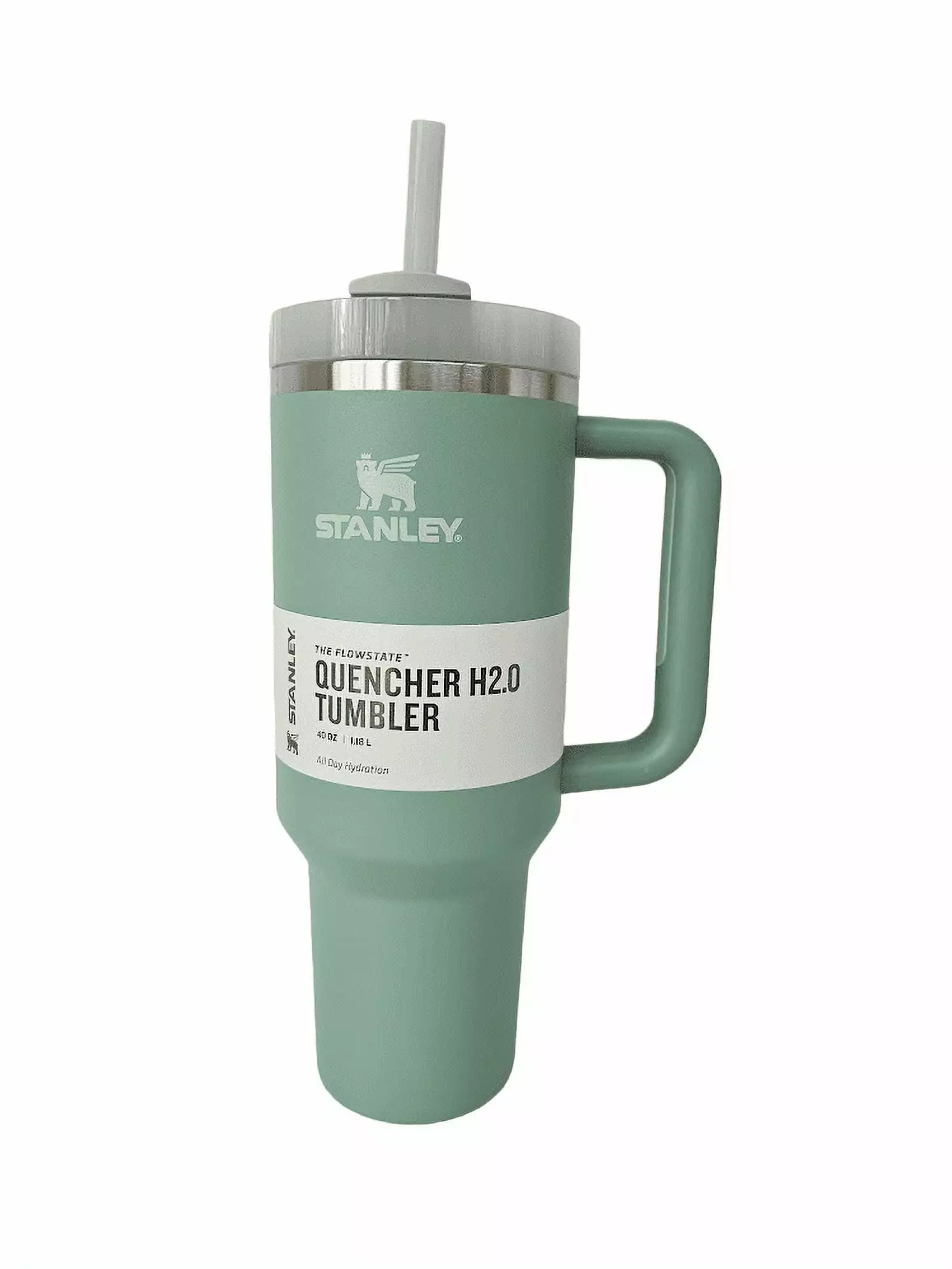 Stanley Quencher H2.0 FlowState Tumbler Limited Edition 40oz Eucalyptus