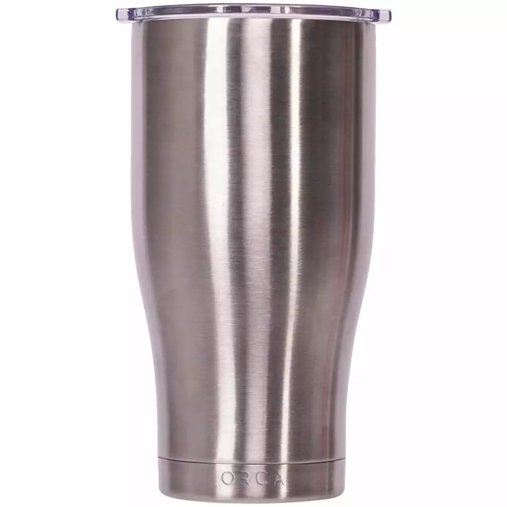 1PACK Orca Chaser 27 Oz Stainless Steel Clear Insulated Tumbler - Leakproof Travel Cup