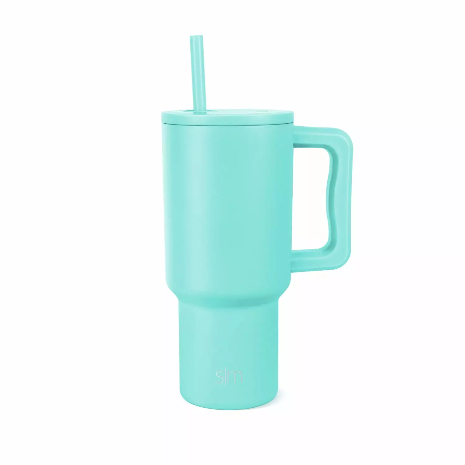 Simple Modern 30 oz Insulated Stainless Steel Trek Tumbler Straw Lid Ocean Water