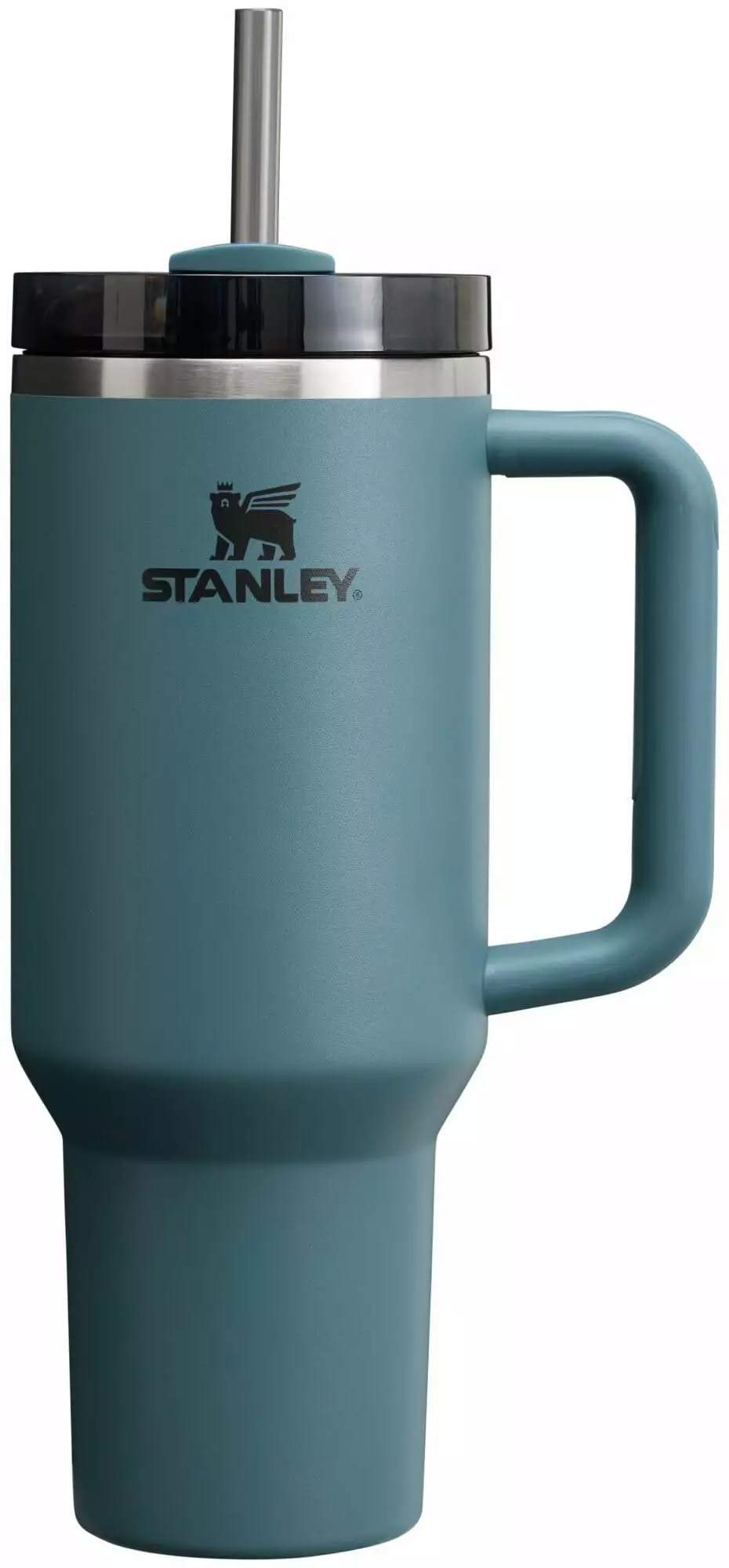 Stanley Quencher H2.0 FlowState Stainless Steel Vacuum Insulated Tumbler 40 oz Blue Spruce