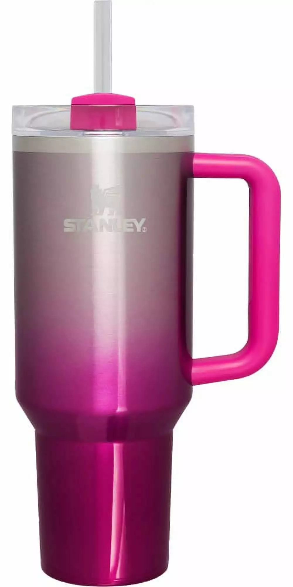 Stanley 40 oz Quencher H2.0 FlowState Tumbler Camelia Gradient Vacuum Insulated Stainless Steel Cup