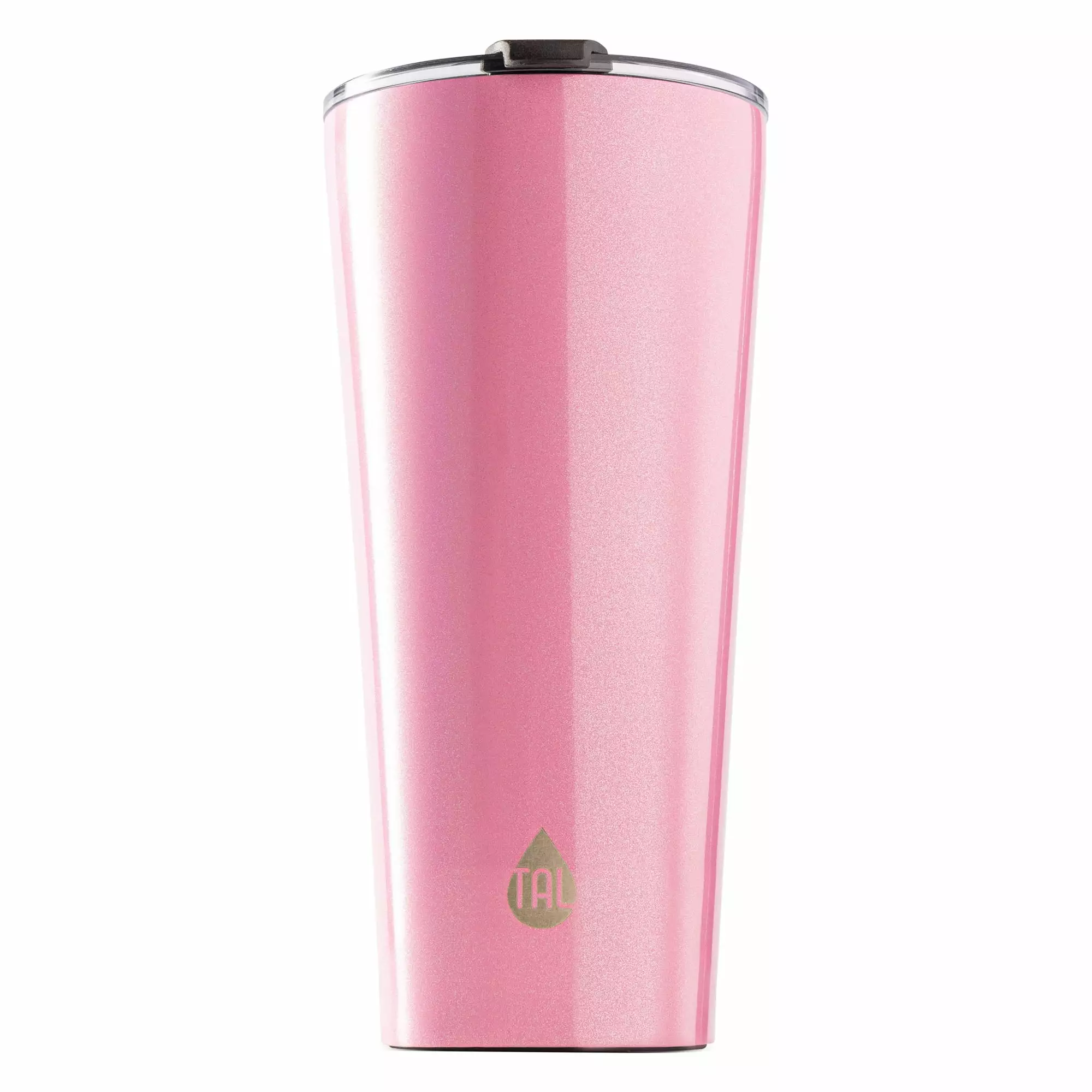 TAL Stainless Steel Cruise Tumbler Easy Sip Straw 25oz Pink