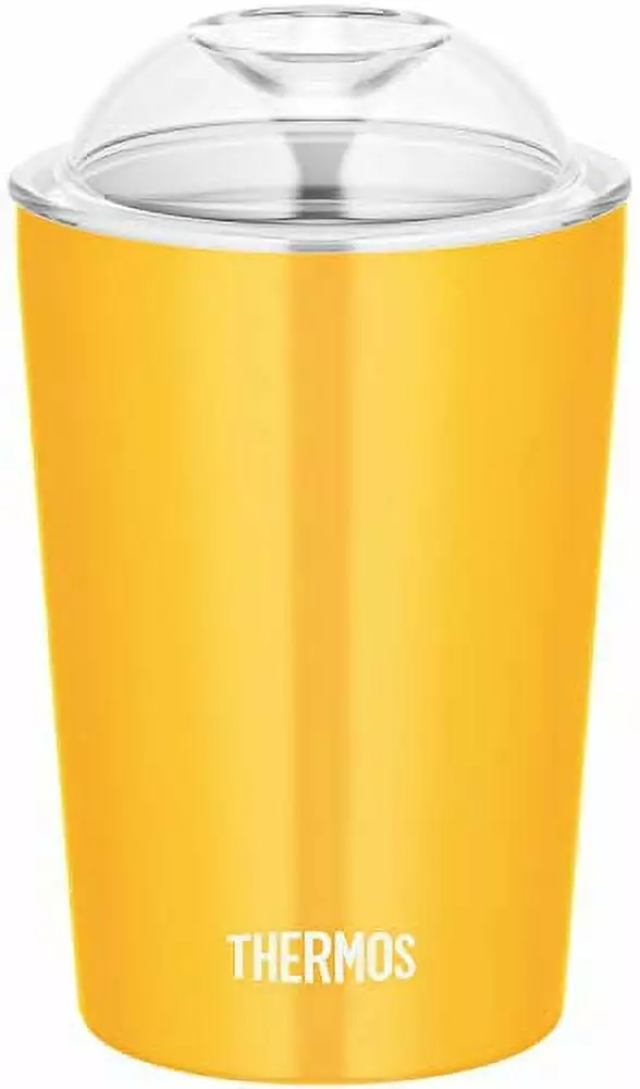 Thermos Cold Straw Cup 300ml Orange - Acrylic Insulated Drinkware Beverages