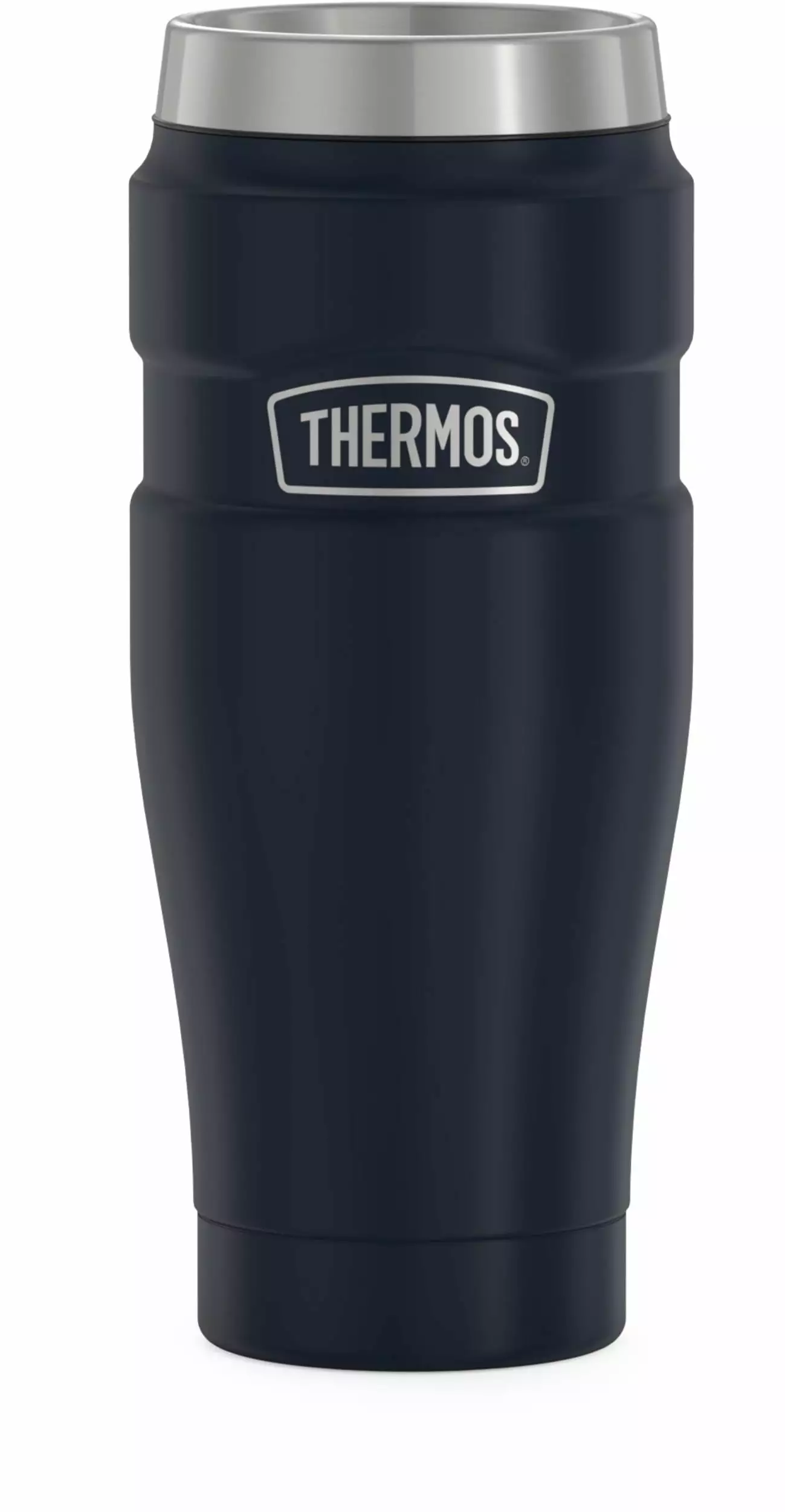 Thermos Stainless King Vacuum Insulated Stainless Steel Tumbler 16oz Matte Midnight Blue