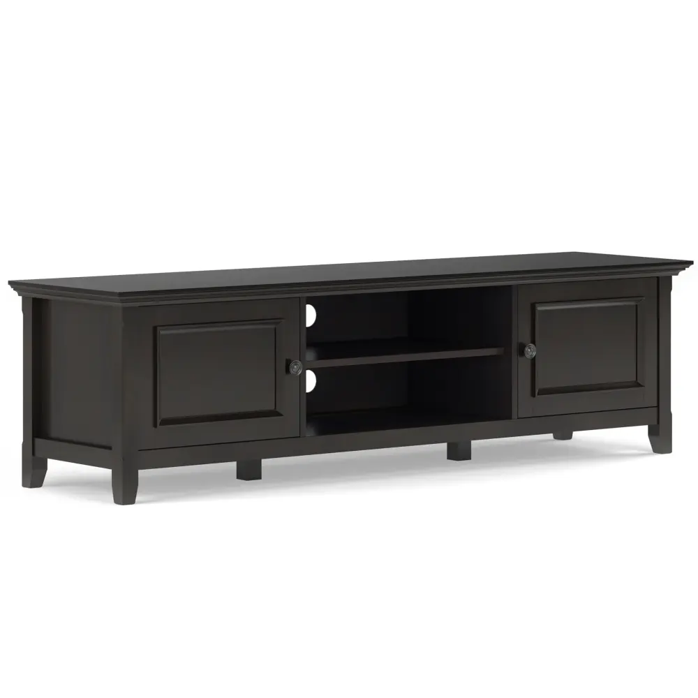 Amherst - Low TV Media Stand - Hickory Cocoa