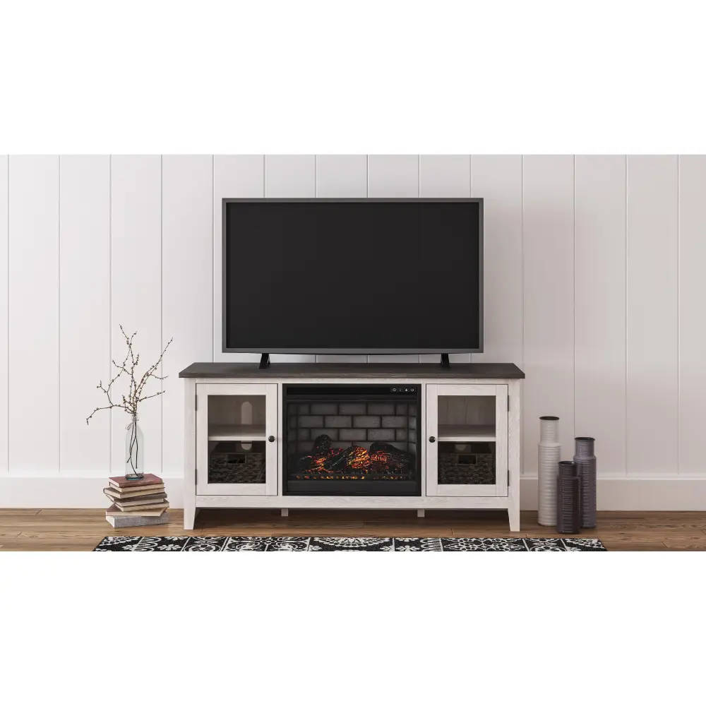 Diamond Modern Furniture Exclusive Design Dorrinson TV Stand W287-68/W100-101