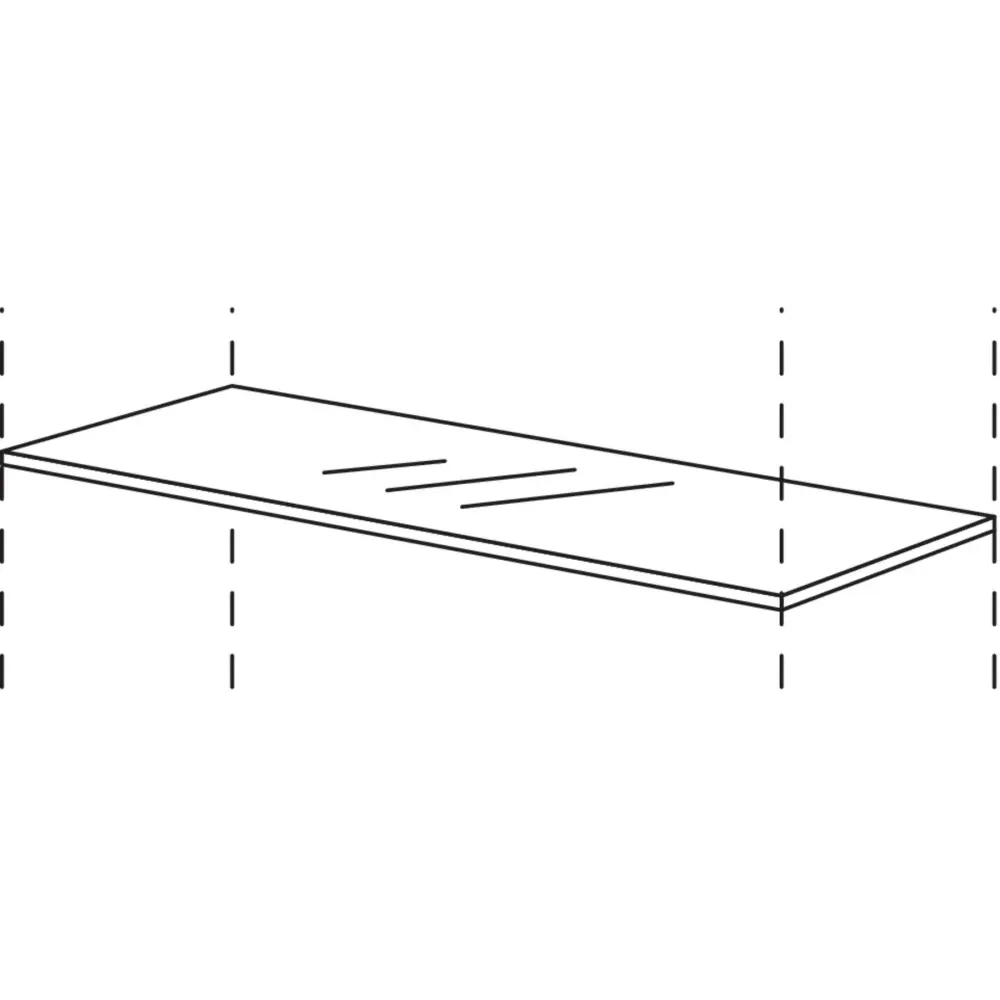 nobilia glass shelf EBG-AJTT60 56,6 cm
