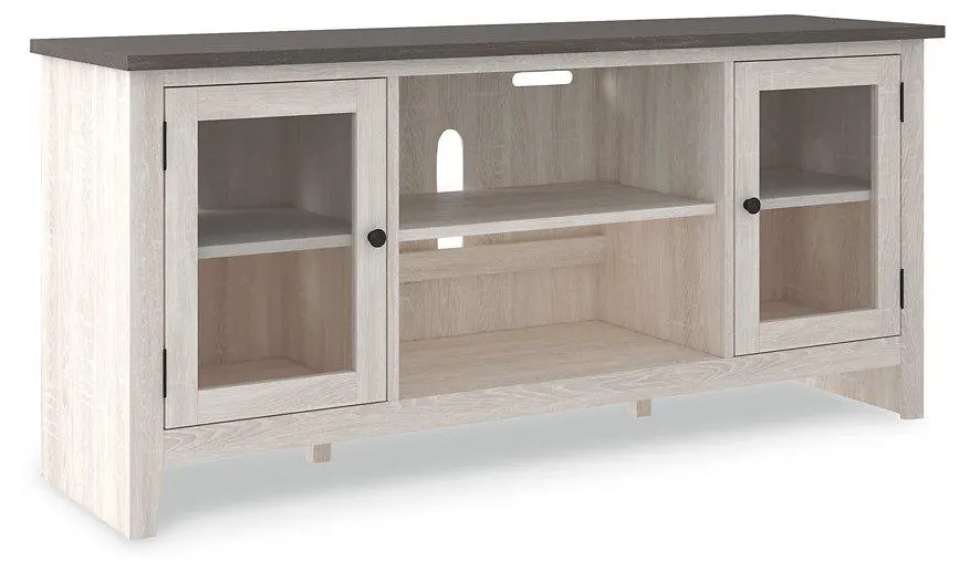 Dorrinson 60 Inch TV Stand - Large and Sturdy Big Screens