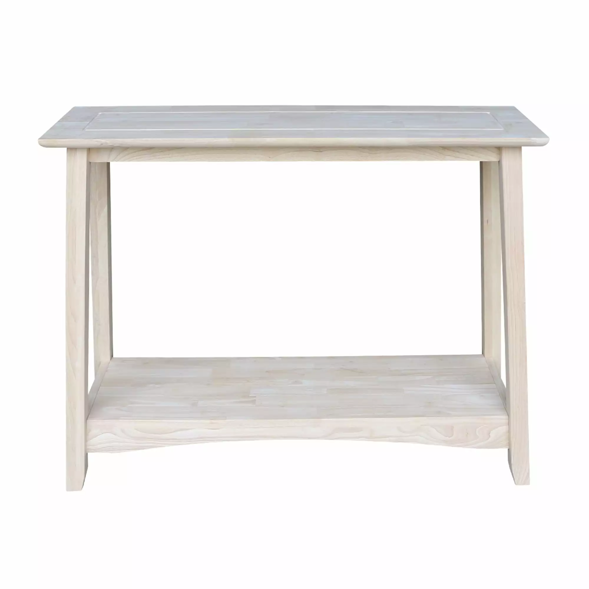 International Concepts Bombay Unfinished Sofa Table DIY Projects Console